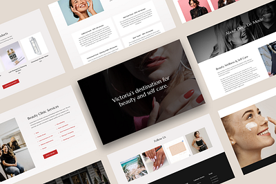 DecoDeMode - Beauty Clinic Website Re-Design beauty clean clinic health landing page madeinwebflow modern redesign salon self care web design webflow website wellness