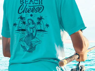 Tshirt Design design fishing florida handdrawn illustration mermaid procreate tshirt