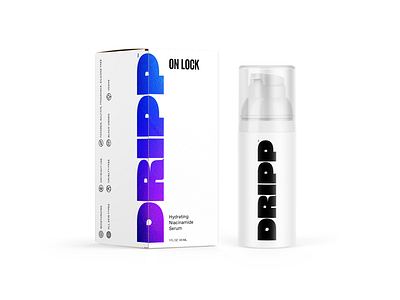Dripp Skincare Packaging branding graphic design package design packaging skincare skincare packaging