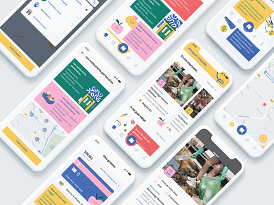 Graine Attitude accessible analys app blue branding cart dailyui design ecology green illustration local logo research ui uidesign ux yellow