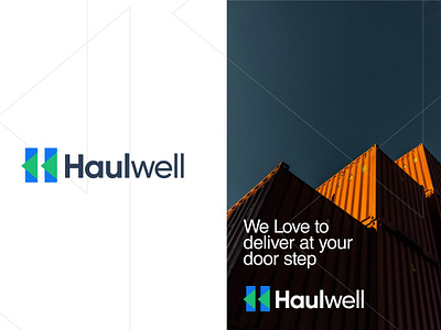 Logo Design for HaulWell clean design logo minimal minimalist modern simple simple clean interface