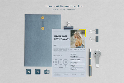 Minimalist Resume Retnowati cv resume template