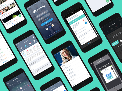 Eventene Mobile App android app design event app eventene events ios mobile app