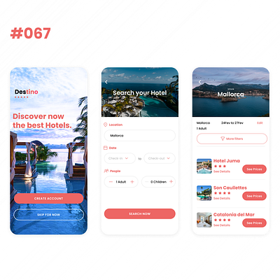 Daily UI #067 - Hotel Booking 067 booking challenge dailyui dailyui067 dailyuichallenge design hotel ui uidesign uxdesign