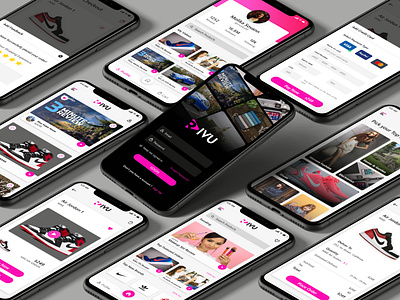 E-commerce Mobile Application ui
