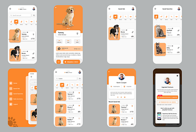 Pet shop - Mobile app ui