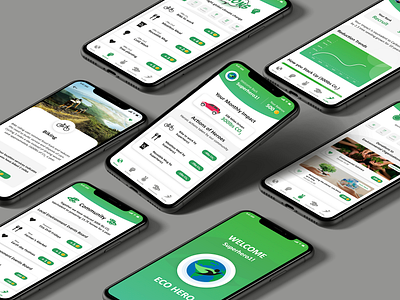 Mobile App - Mockups ui