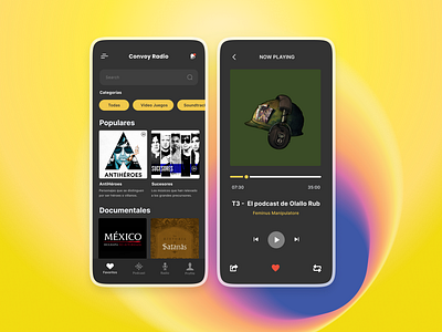 Maratón UI - Music Player convoynetwork figma music musicplayer olallo player podcast sound ui