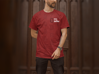 Mr. Biffer (3/3) apparel brand identity branding casual clothing design fun graphic design guide identity logo merch merchandise minimal playful shirt social media typography vector visual identity