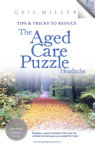 eBook Cover Design - The Aged Care Puzzle book cover book design ebook ebook cover ebook design and formatting graphic design kindle