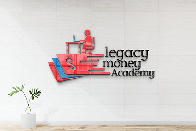 legacy money academy (logo design) brand design branding design graphic design illustration logo logodesign ui ux vector