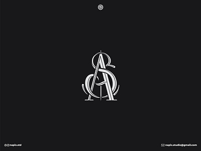 SA/AS logo concept branding design graphic design icon illustration illustrator logo monogram vector