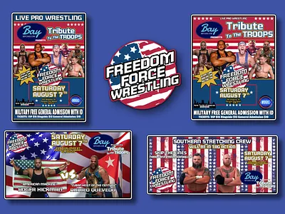 Fliers affinity designer affinity photo david troi duhhbzz ffw freedom force wrestling itsduhhbzz sweatt wrestling