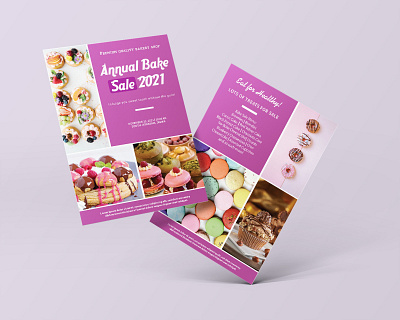 Bakery Poster Flyer bakery bakery and pastry design bakery flyer branding cake flyer design flayer design flyer pastry flyer sweet