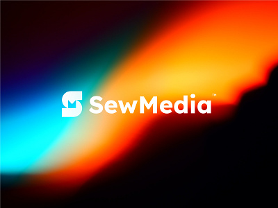 Logo exploration for SewMedia. brand sign branding business design ecommerce flame khabib lettering lettermark logo logo designer marketing modern sm sm logo sm modern logo smm startup unused for sale vector