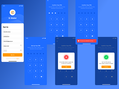 Wallet Mobile App UI coin crypto dashboard design illustration mobile app user interface wallet website