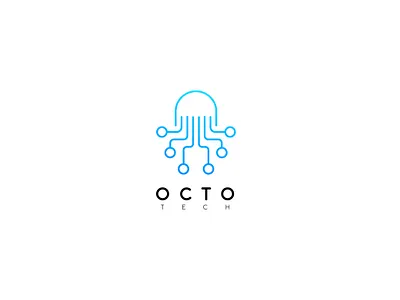 OCTO TECH LOGO cpu logo design gradient gradient logo logo octo octo technology octo technology logo octopus octopus gradient logo octopus logo octopus logo design octopus minimal logo octopus tech logo octopus technology logo sea logo tech technology technology logo design vector