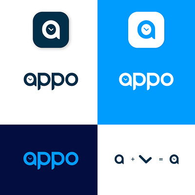 appo app logo branding logo