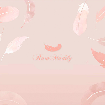 Raw Maddy Cosmetic Logo Branding branding graphic design logo