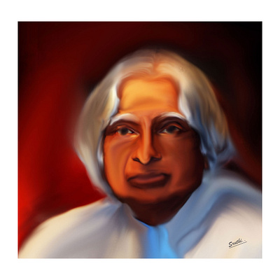 A. P. J. Abdul Kalam #Digital Painting #Digital Art
