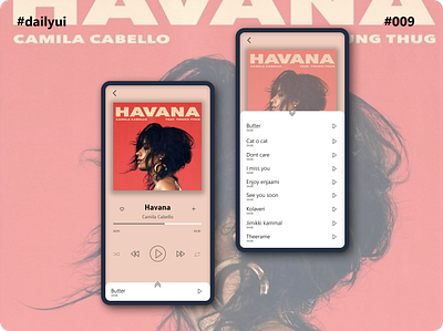 Music player - #dailyui #009 009 dailyui dailyui009 dailyuichallenge design ui ux