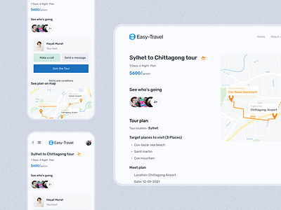 Easy Travel animation branding easy travel logo minimal mobile app motion graphics travel app travel website trend ui web design