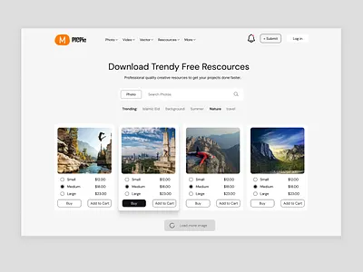 Stock website header design banner graphic design header hero stock ui ux web
