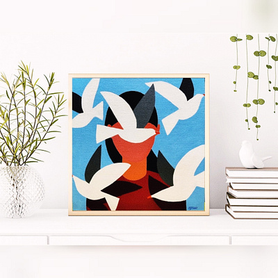 WINGS! design graphic design illustration logo painting vector