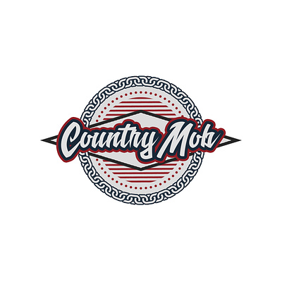 Country Mob Emblem branding design graphic design icon logo