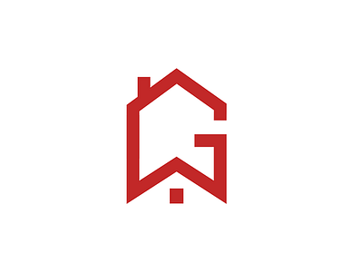 GW + house gw house letter logo monogram wg