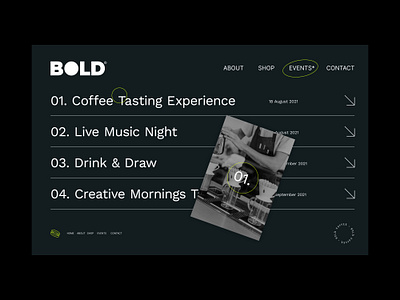 BOLD Website Exploration branding clean design digital design digital product figma flat interaction minimal ui ui design user interface ux web design website