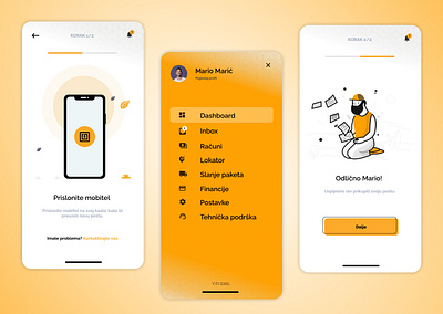 Maelius aesthetics app application design figma illustration logo modern new office post slick ui ux