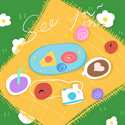Picnic illustration
