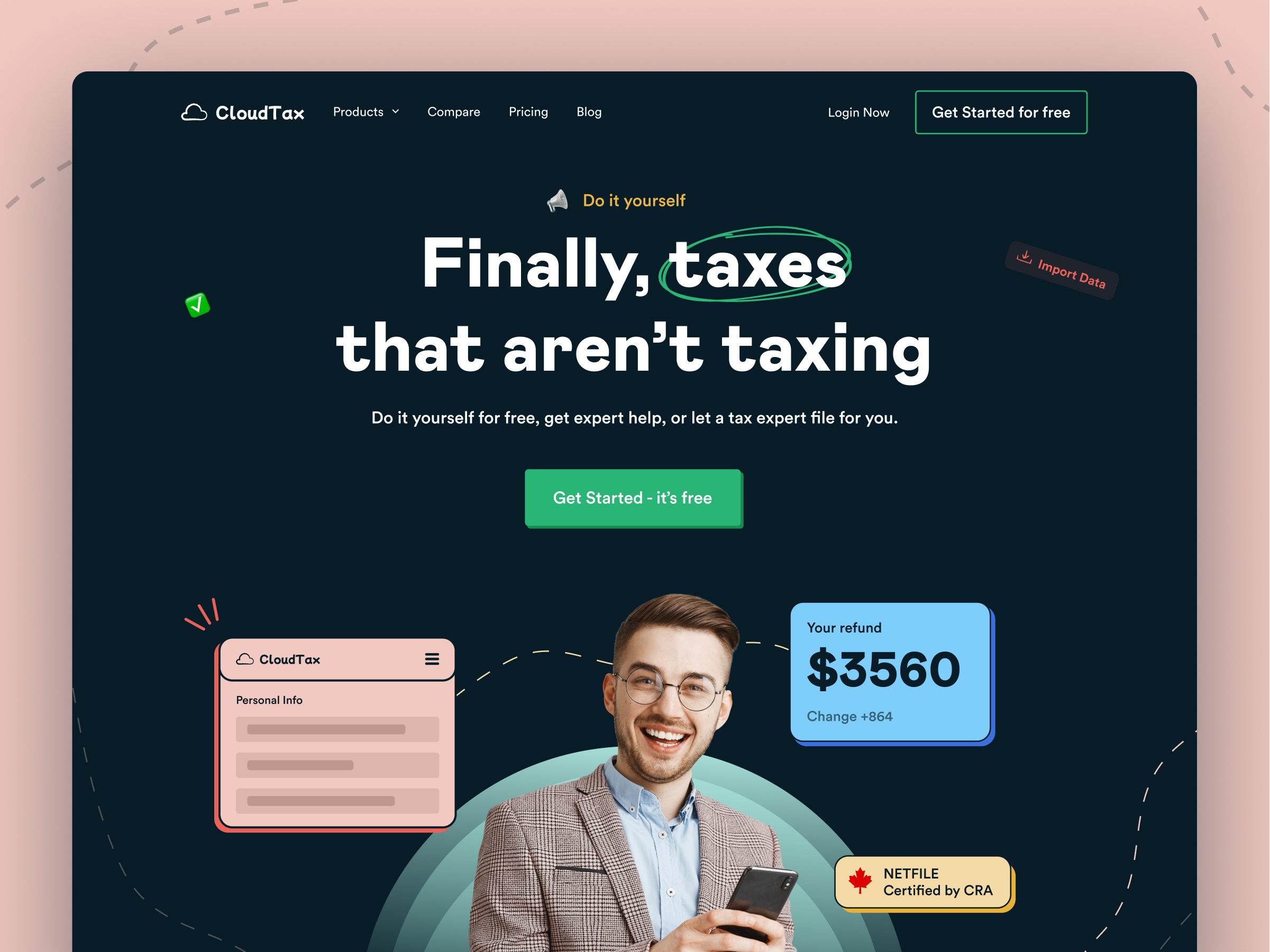 Example of Full Website Redesign For Saas