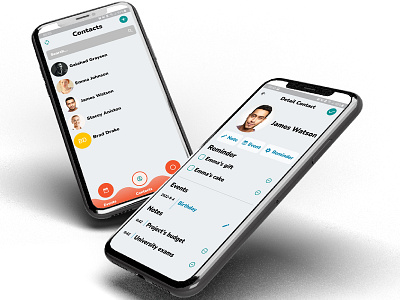 Better Friends Application mobile app prototype ux ui design