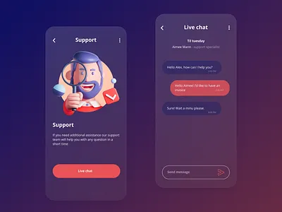 Support icon 3d 3d art app blender c4d character colorful designillustration figma frostedglass glassmorphism icon illustrator magnifier minimal render support ui ux web