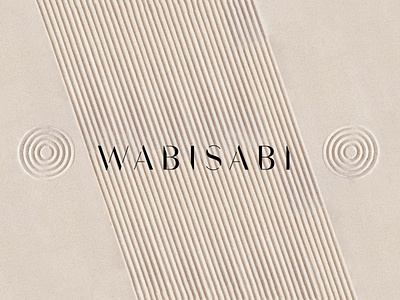 WABISABI - Logo making animation brand identity branding elegant graphic design japan japanese logo logo design luxury minimal sand