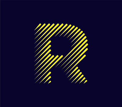 Creative R latter design adobeillustator alphabet creative creative design icon illustration latter logo logodesign minimal art orange word