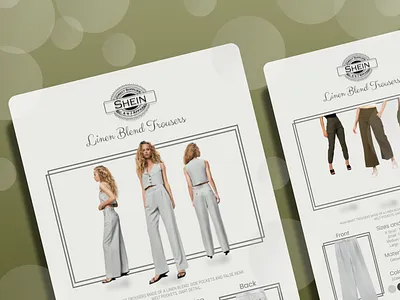 Model Brand Brochure branding graphic design
