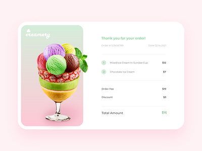 Daily UI Design Challenge | Day 17 | Email Receipt 17 adobexd appdesign branding clean day17 design designsense email receipt figma graphic design illustration landingpage webdesign uiux logo ui uiux ux