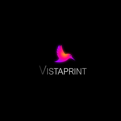 Vistaprint branding design illustration logo