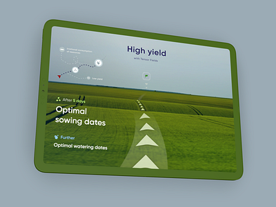 AR iPAD or AR HUD for agro-industry agro agronomy app ar ar hud ar ipad ar map farm gps graphic design guide hud illustration ipad location map navigation notifications route vr