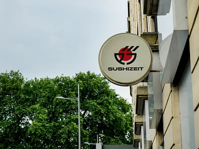 Sushi-Zeit branding dweet design europe graphic design logo sushi