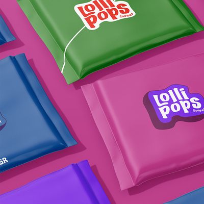 Logo | 1/30 | Lollipops branding challenge de design graphic design illustration logo tipography trend ui