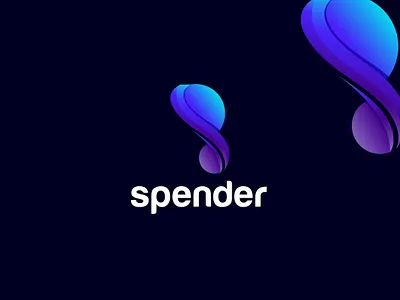spender | Modern "S" lettering Logo Design branding branding design business logo company logo creative logo design graphic design icon illustration lettering logo logo logo design minimal logo minimalist logo modern logo nft s s logo ui wording logo