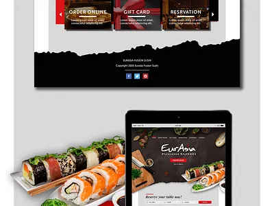 Asian Food Website Design e commerce website food order food website menu website ui ux website design