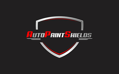 Auto Paint Shields Logo brand identity branding branding design design graphic design icon identity logo logo design logodesign monogram shields