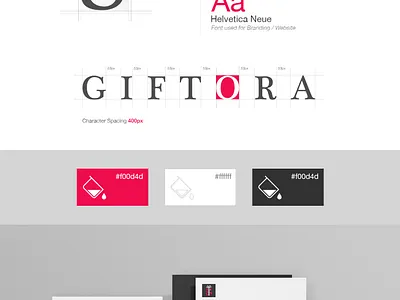 Logo branding for gift shop brand guide branding font gift store logo