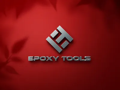 Epoxy Tools ET Logo Design brand identity branding branding design design ep epoxy graphic design identity logo logo design logodesign tools