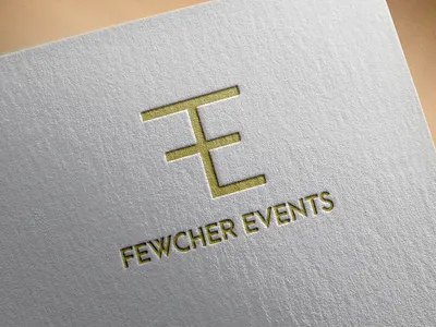 Fewcher Events Logo brand identity branding branding design design event logo events fe fe logo identity illustration logo logo design logodesign